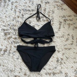 Black aerie bikini